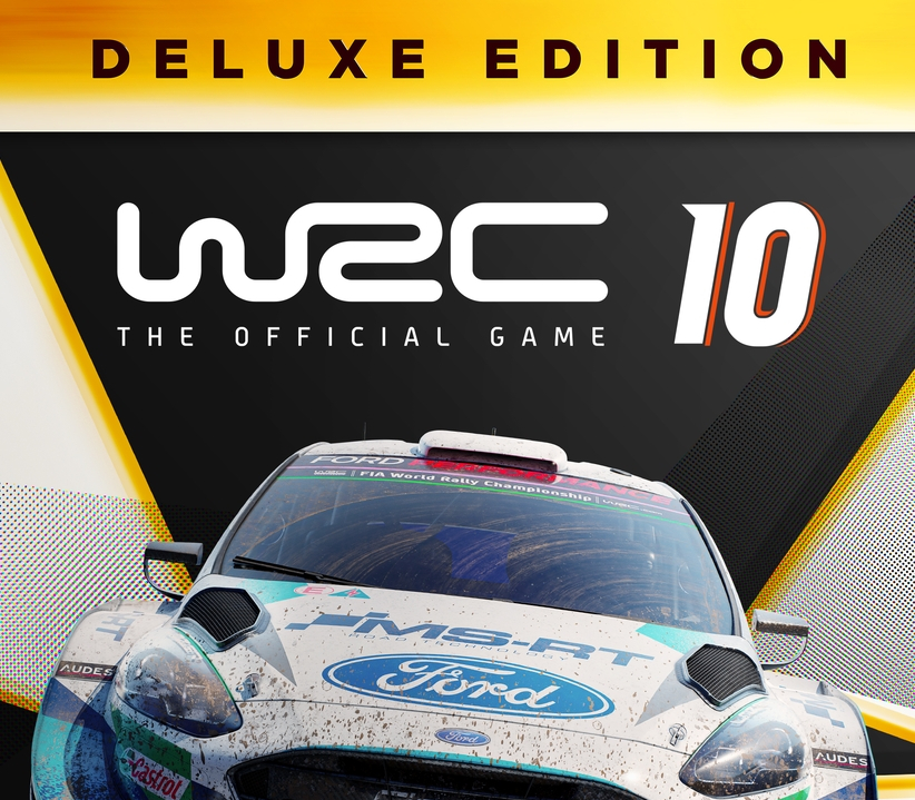 WRC 10 FIA World Rally Championship Deluxe Edition cover art