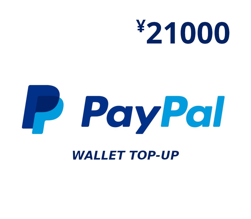 PayPal Wallet JPY 21000 Top Up cover art