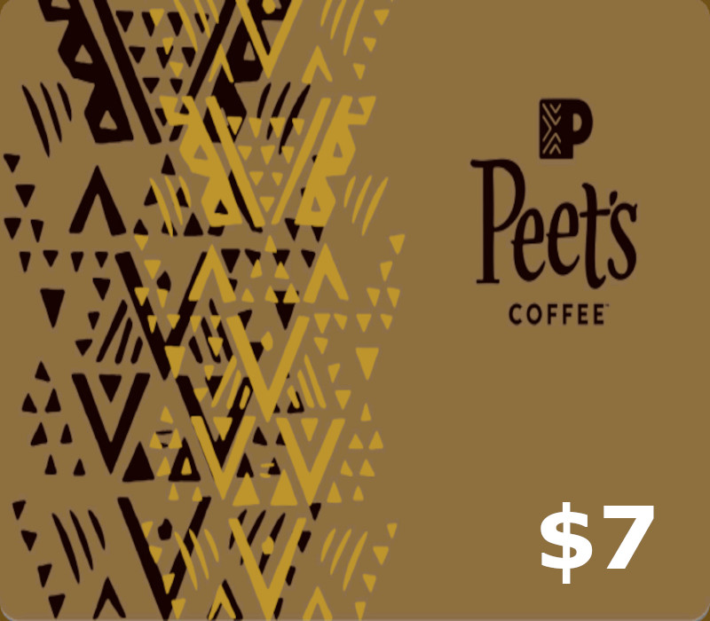 Peet's Coffee & Tea $7 Gift Card cover art