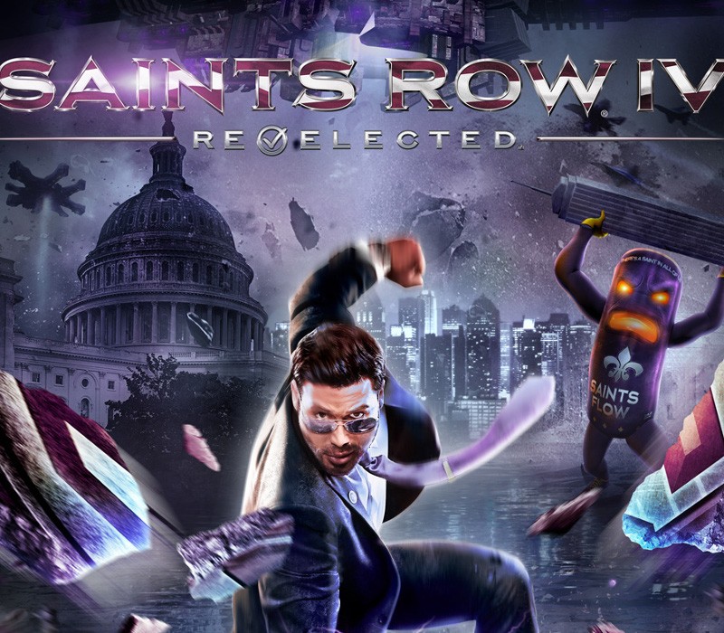 Saints Row IV: Re-Elected cover art