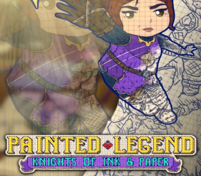 Painted Legend: Knights of Ink & Paper cover art