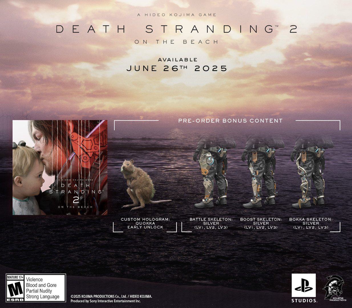 Death Stranding 2: On the Beach - Pre-order Bonus DLC EU/AU cover art