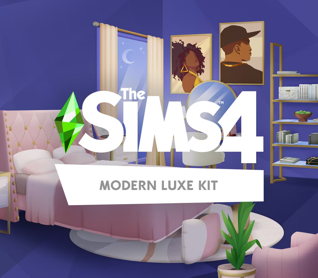 The Sims 4 - Modern Luxe Kit DLC cover art