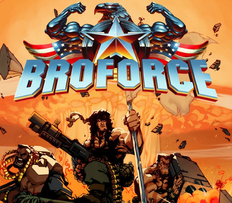 Broforce FR cover art