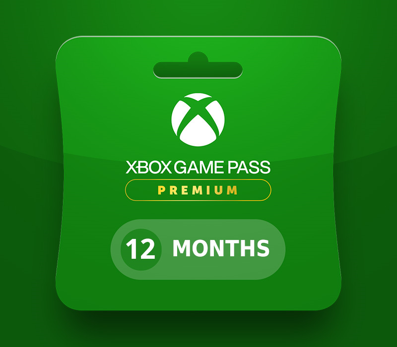XBOX Game Pass Premium - 12 Month Subscription Card cover art
