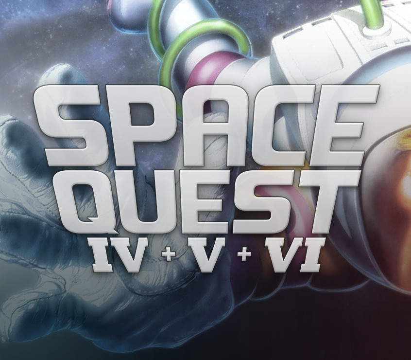 Space Quest 4+5+6 cover art