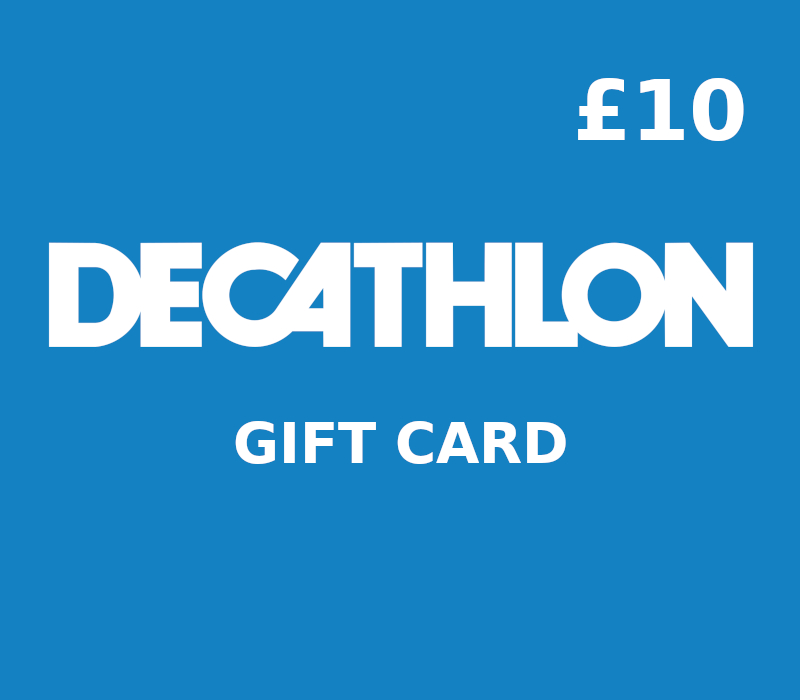 Decathlon GBP 10 Gift Card cover art