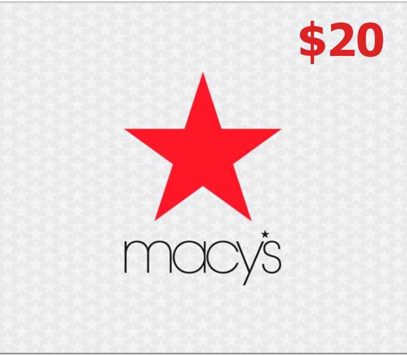 Macys $20 Gift Card cover art