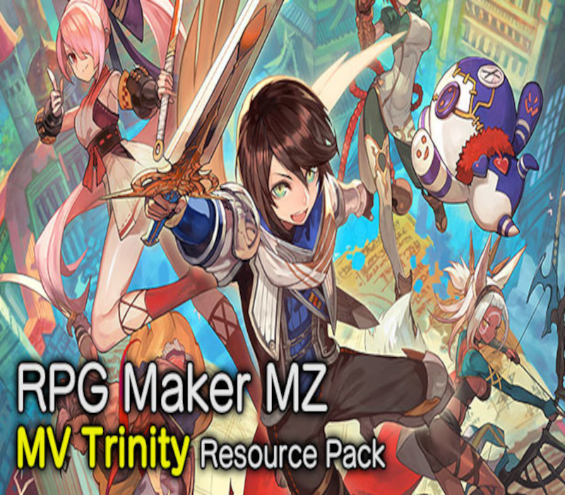 RPG Maker MZ - MV Trinity Resource Pack DLC cover art