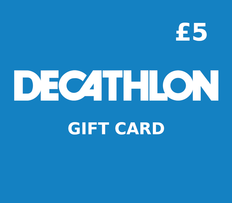 Decathlon GBP 5 Gift Card cover art