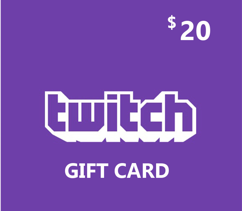 Twitch USD 20 Gift Card cover art
