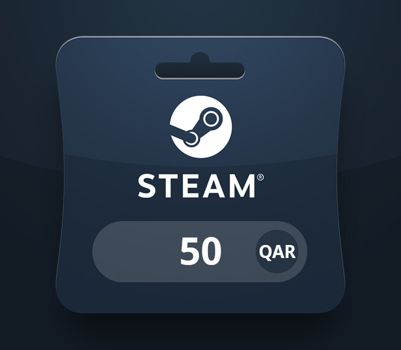 Steam Wallet QAR 50 Gift Card cover art