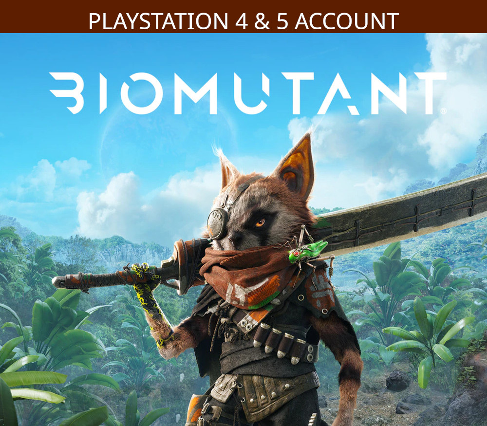 BIOMUTANT PS4/PS5 Access cover art