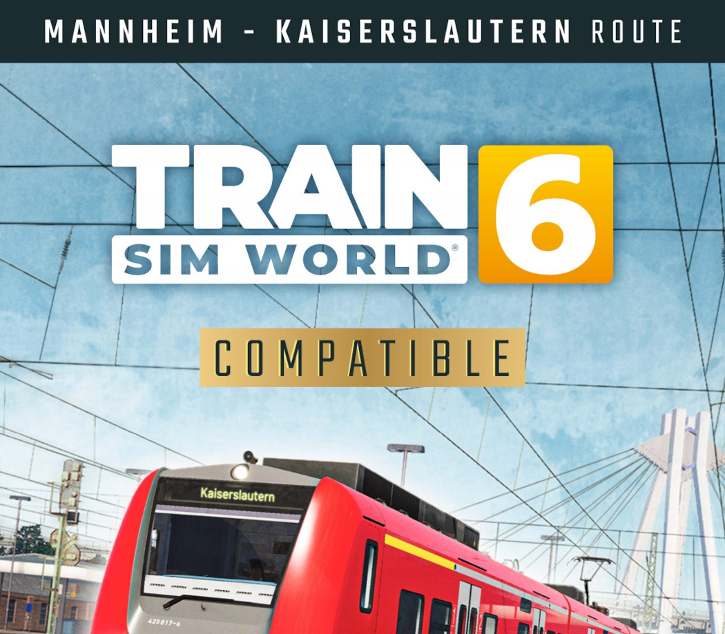 Train Sim World 6 Pfalzische Ludwigsbahn: Mannheim - Kaiserslautern DLC cover art