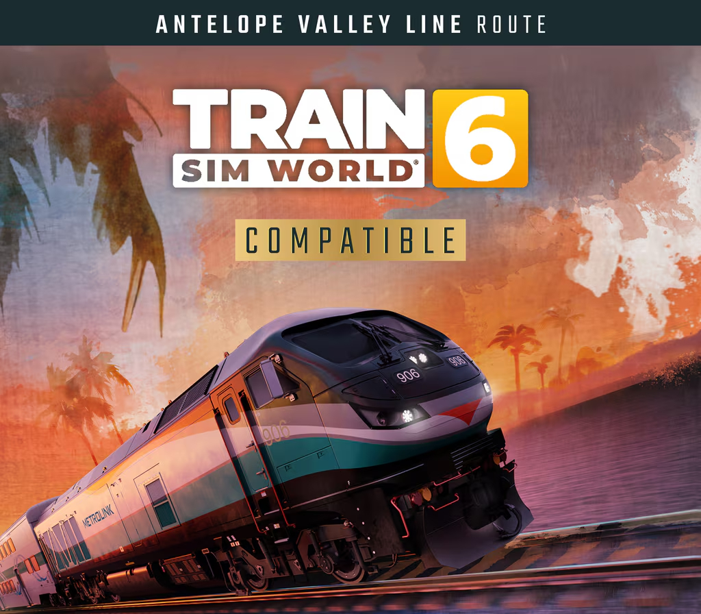 Train Sim World 6: Metrolink Antelope Valley Line: Los Angeles - Lancaster DLC cover art