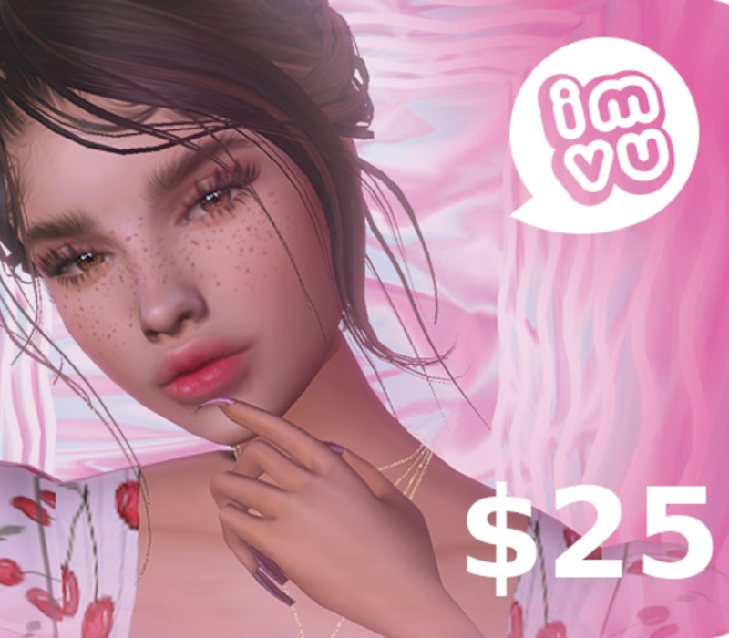 IMVU $25 US Game Card cover art