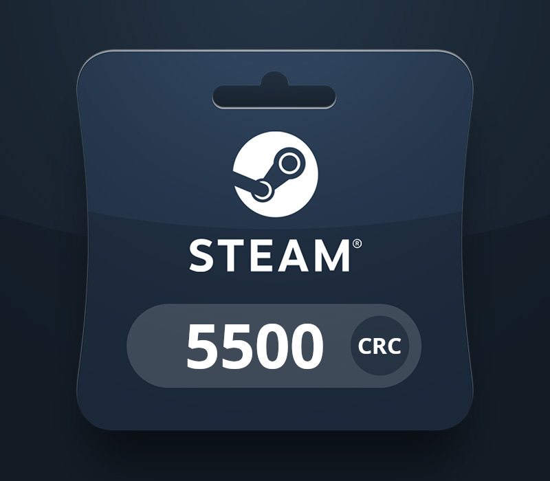 Steam Wallet CRC 5500 Gift Card cover art