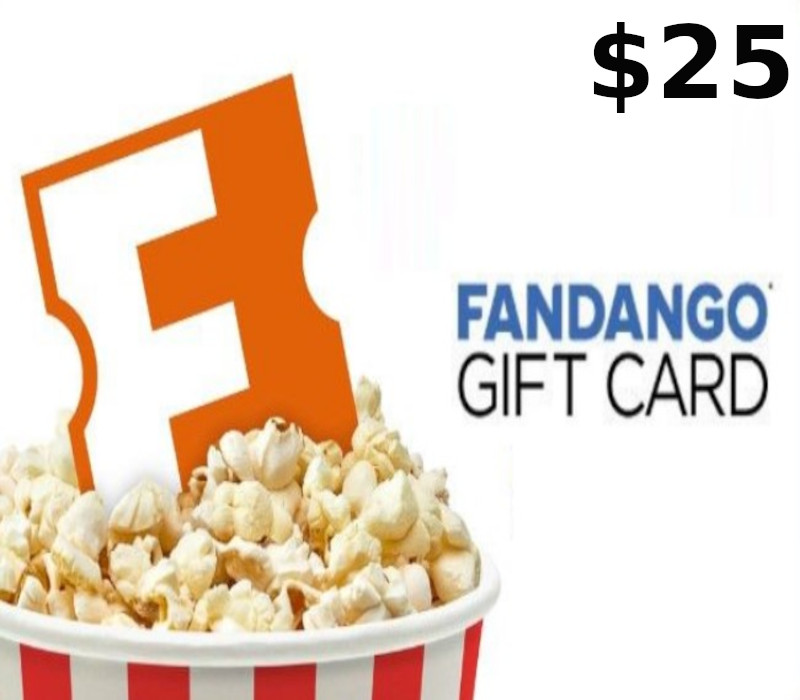 Fandango $25 Gift Card cover art