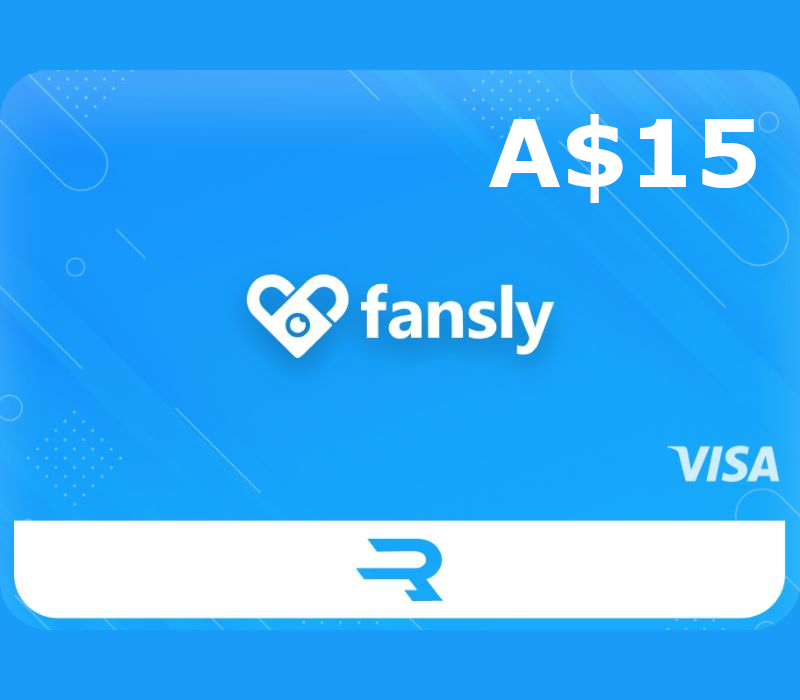 Rewarble Fansly AUD 15 Gift Card cover art