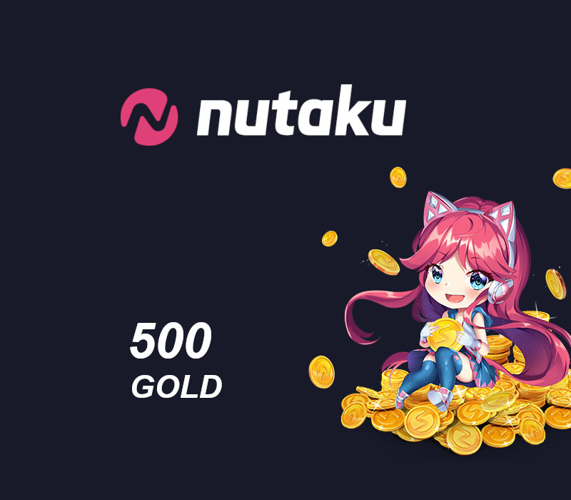 Nutaku.com 500 Gold Gift Card cover art