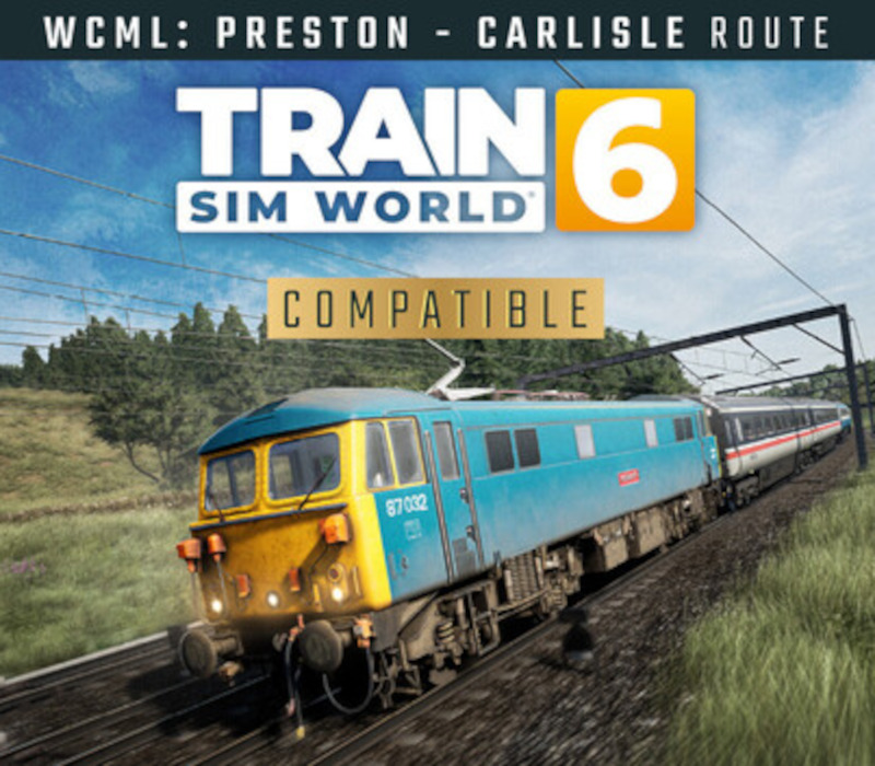 Train Sim World 6 - West Coast Main Line: Preston - Carlisle DLC European Union cover art