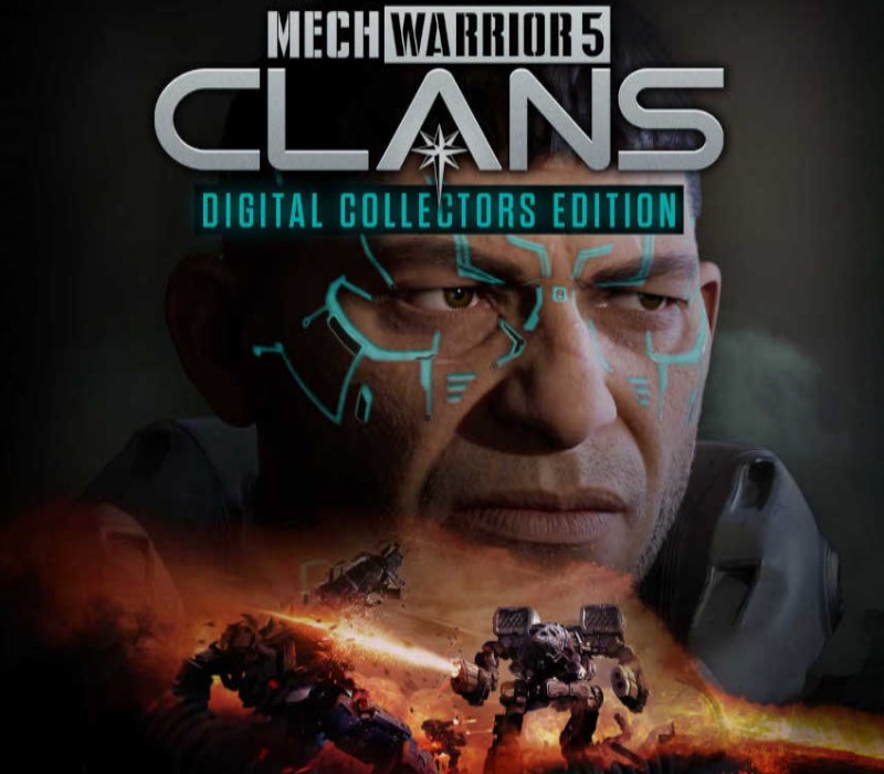 MechWarrior 5: Clans Digital Collectors Edition EU (European Union + UK only) cover art