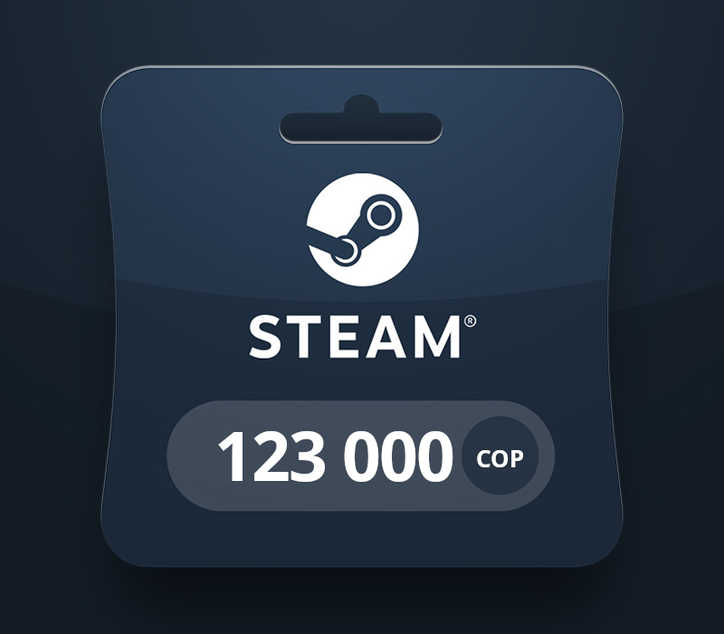 Steam Wallet COP 123000 Gift Card cover art