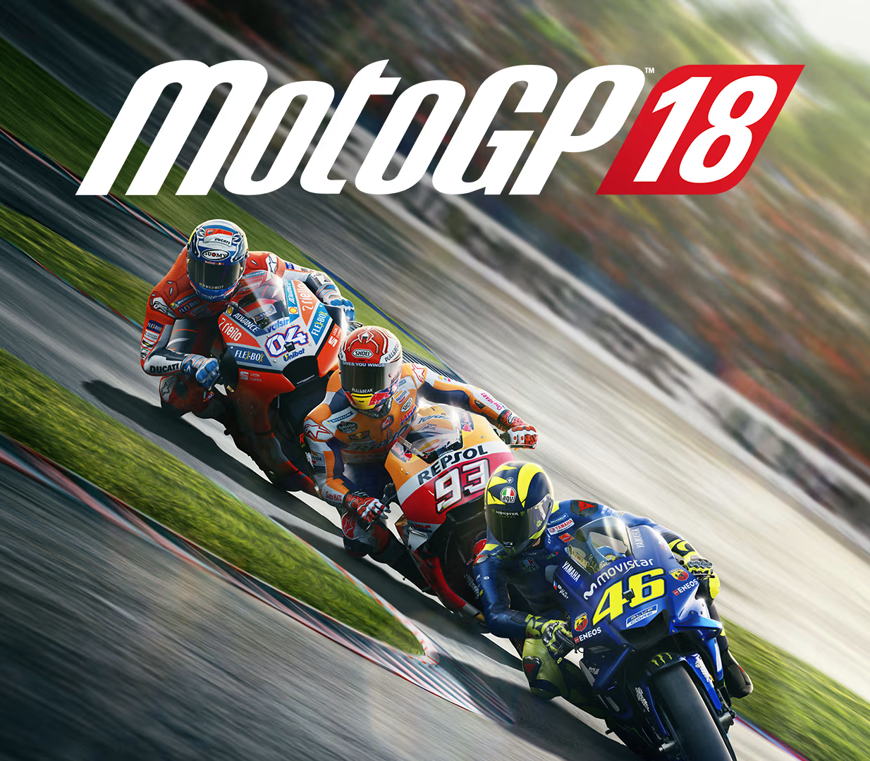 MotoGP 18 cover art