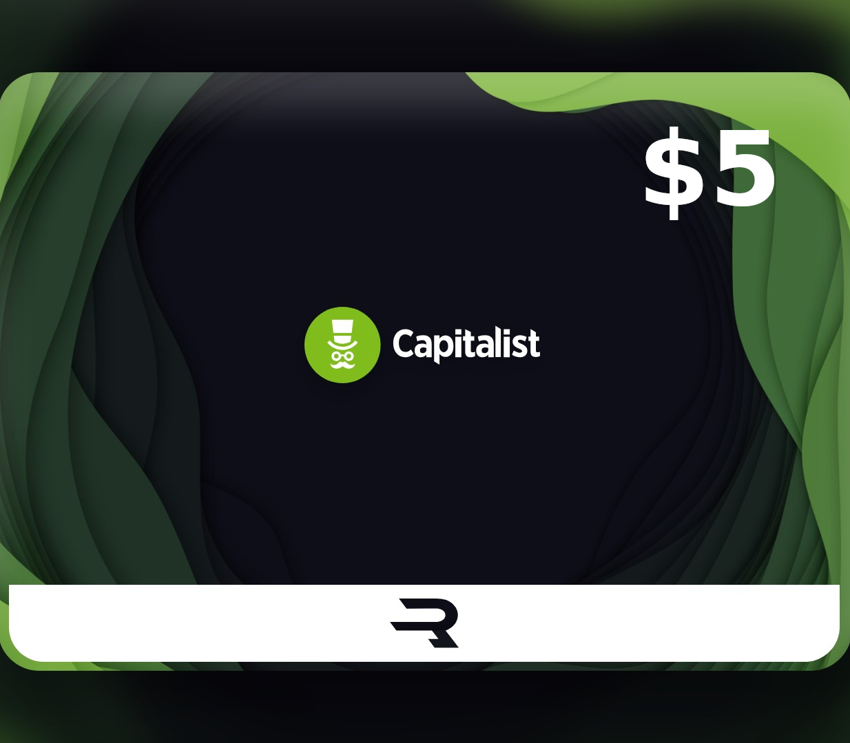 Rewarble Capitalist USD 5 Gift Card cover art