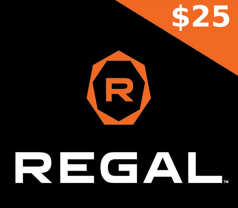 Regal Cinemas $25 Gift Card cover art