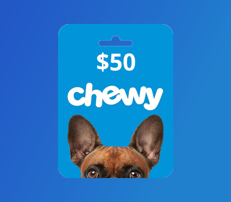 Chewy USD 50 Gift Card cover art