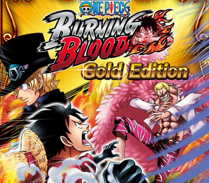 One Piece Burning Blood Gold Edition cover art