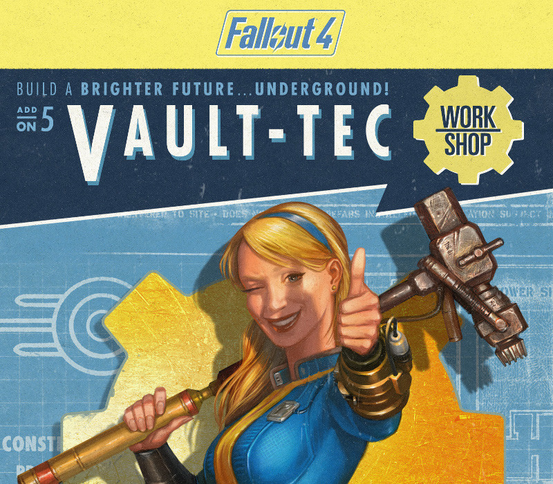 Fallout 4 - Vault-Tec Workshop DLC cover art