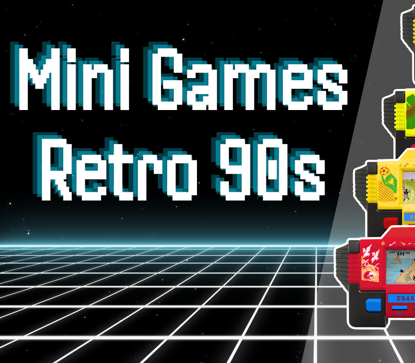 Mini Games Retro 90s cover art