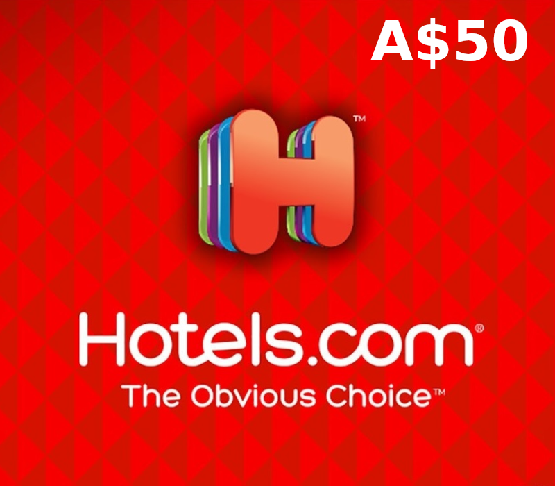 Hotels.com AUD 50 Gift Card cover art