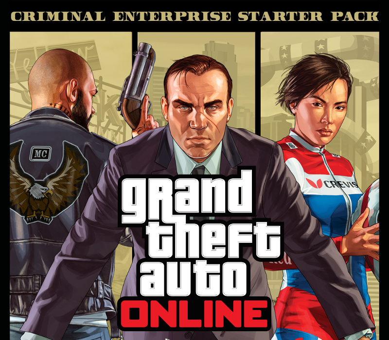 Grand Theft Auto V - Criminal Enterprise Starter Pack DLC cover art