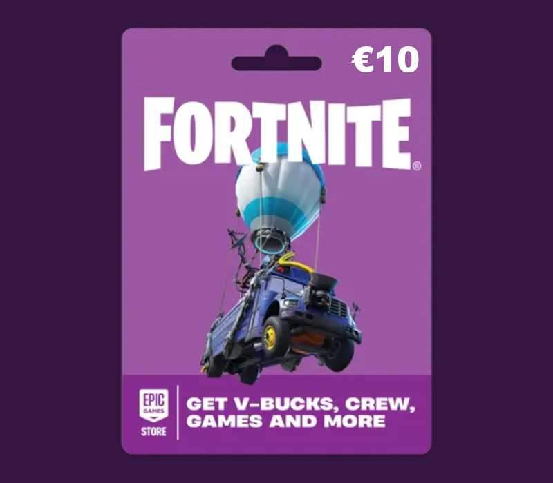 Fortnite EUR 10 PC Epic Games Gift Card IE cover art