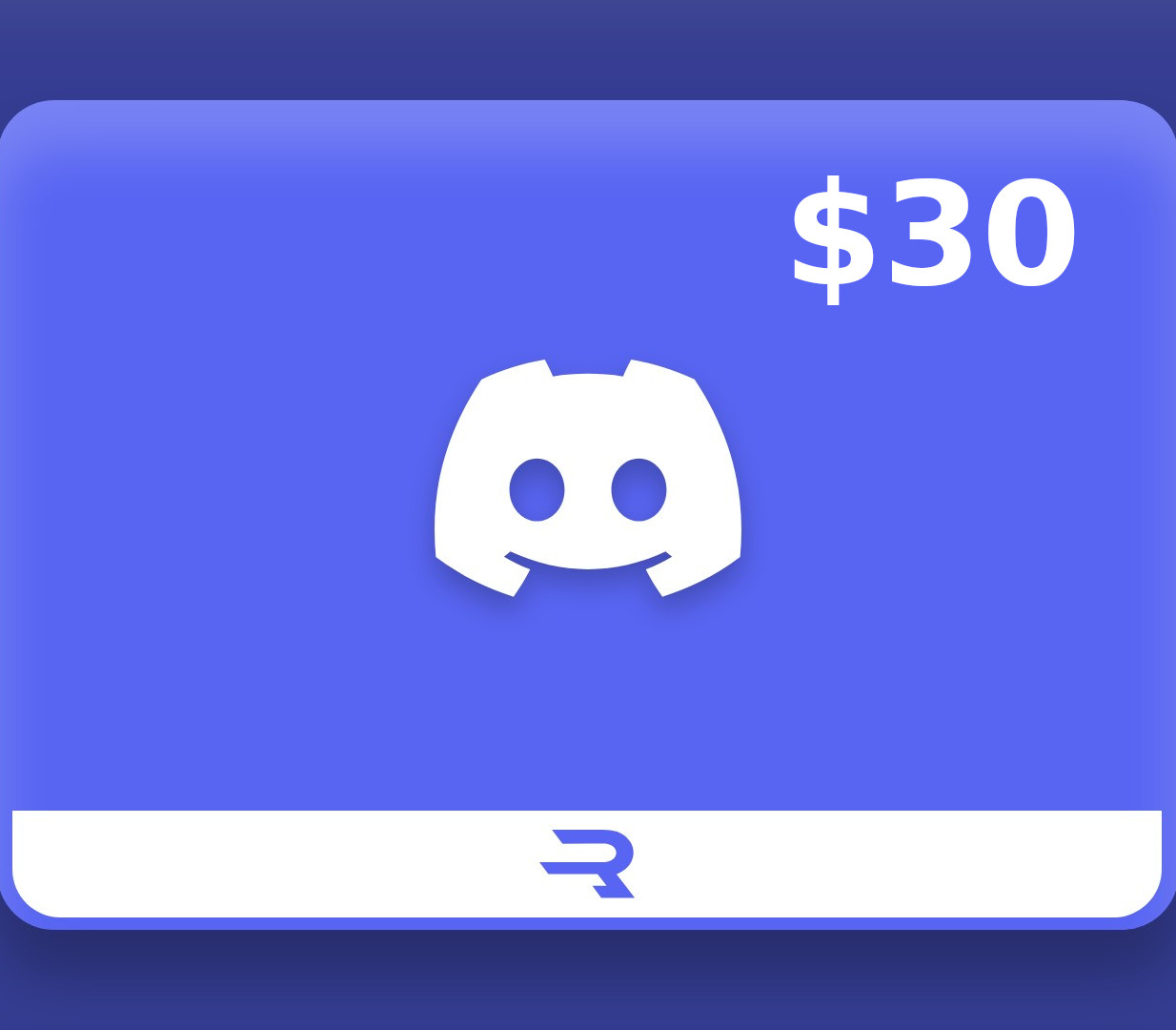 Rewarble Discord Nitro USD 30 Gift Card cover art