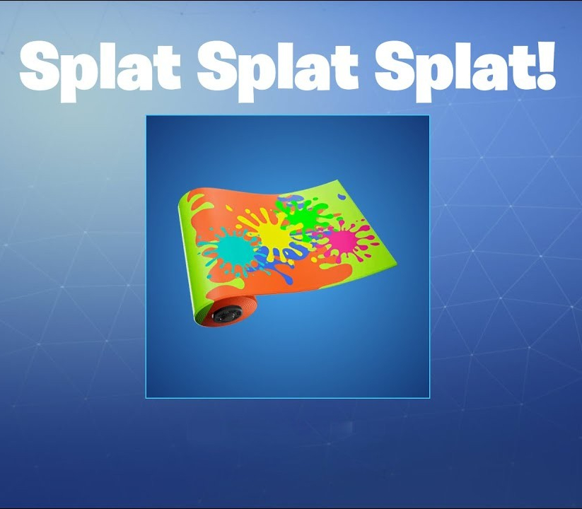 Fortnite - SPLAT SPLAT SPLAT! Wrap DLC cover art