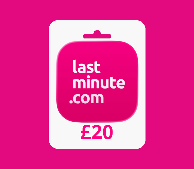 Lastminute.com GBP 20 Gift Card cover art
