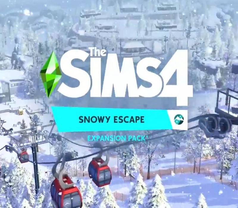 The Sims 4 - Snowy Escape DLC cover art