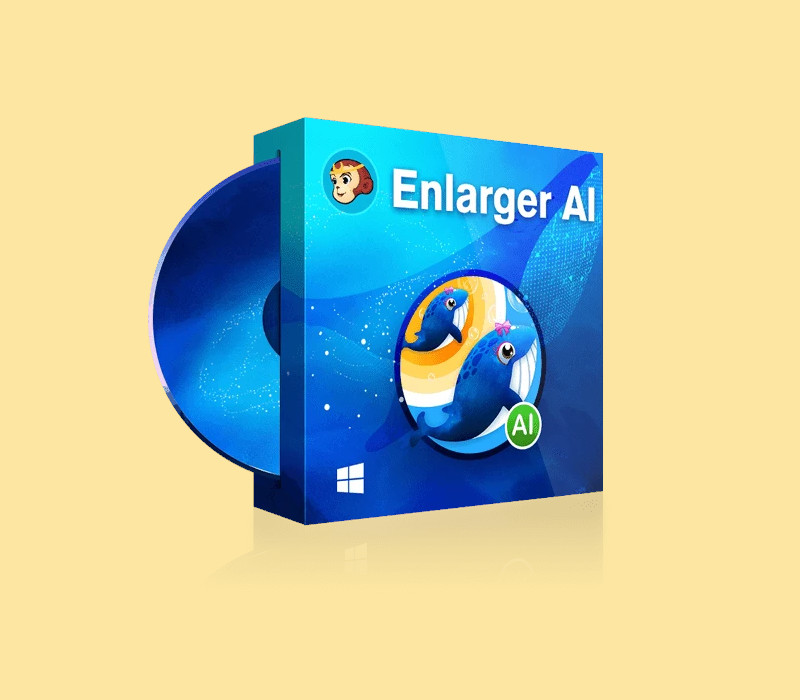 DVDFab Enlarger AI (1 Year / 1 PC) cover art