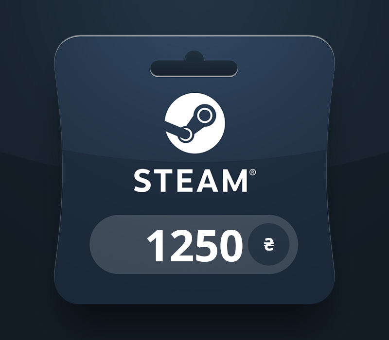 Steam Wallet UAH 1250 Gift Card UA cover art