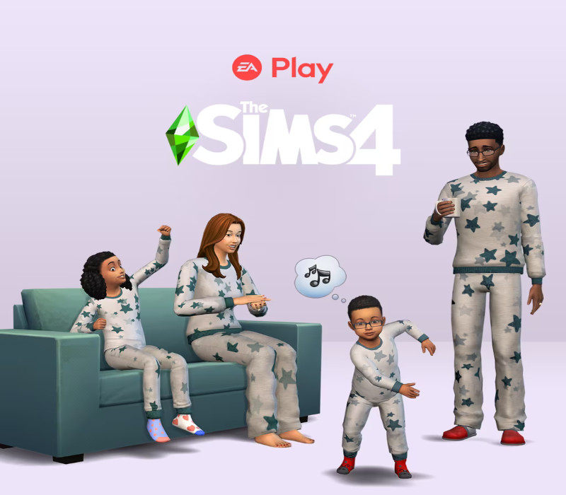 The Sims 4 - Sleepover Sleepwear Set DLC cover art