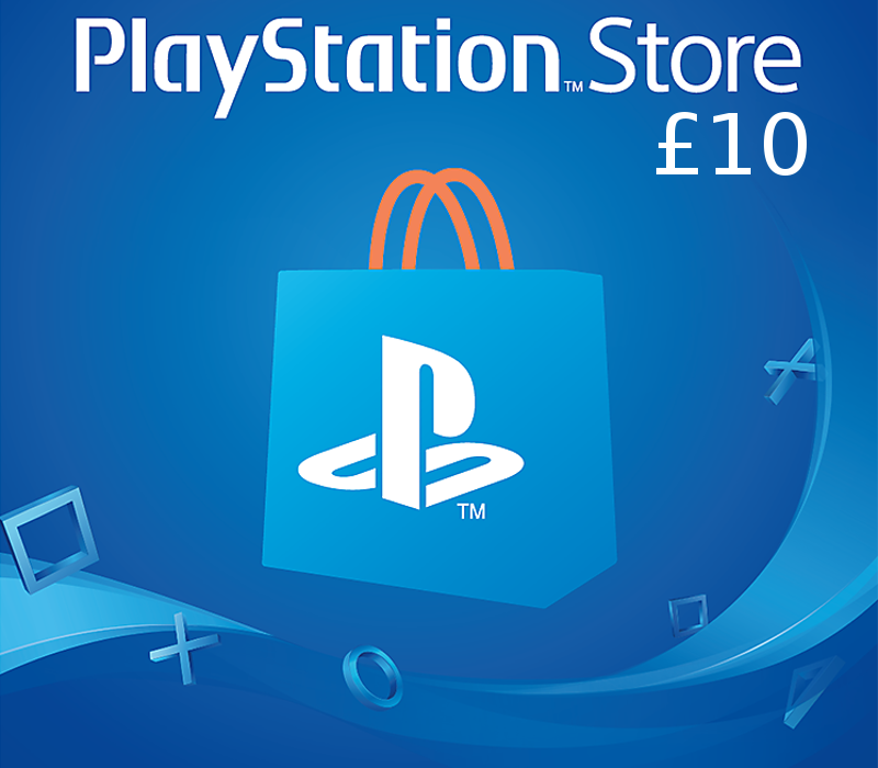 PlayStation Network GBP 10 Gift Card cover art