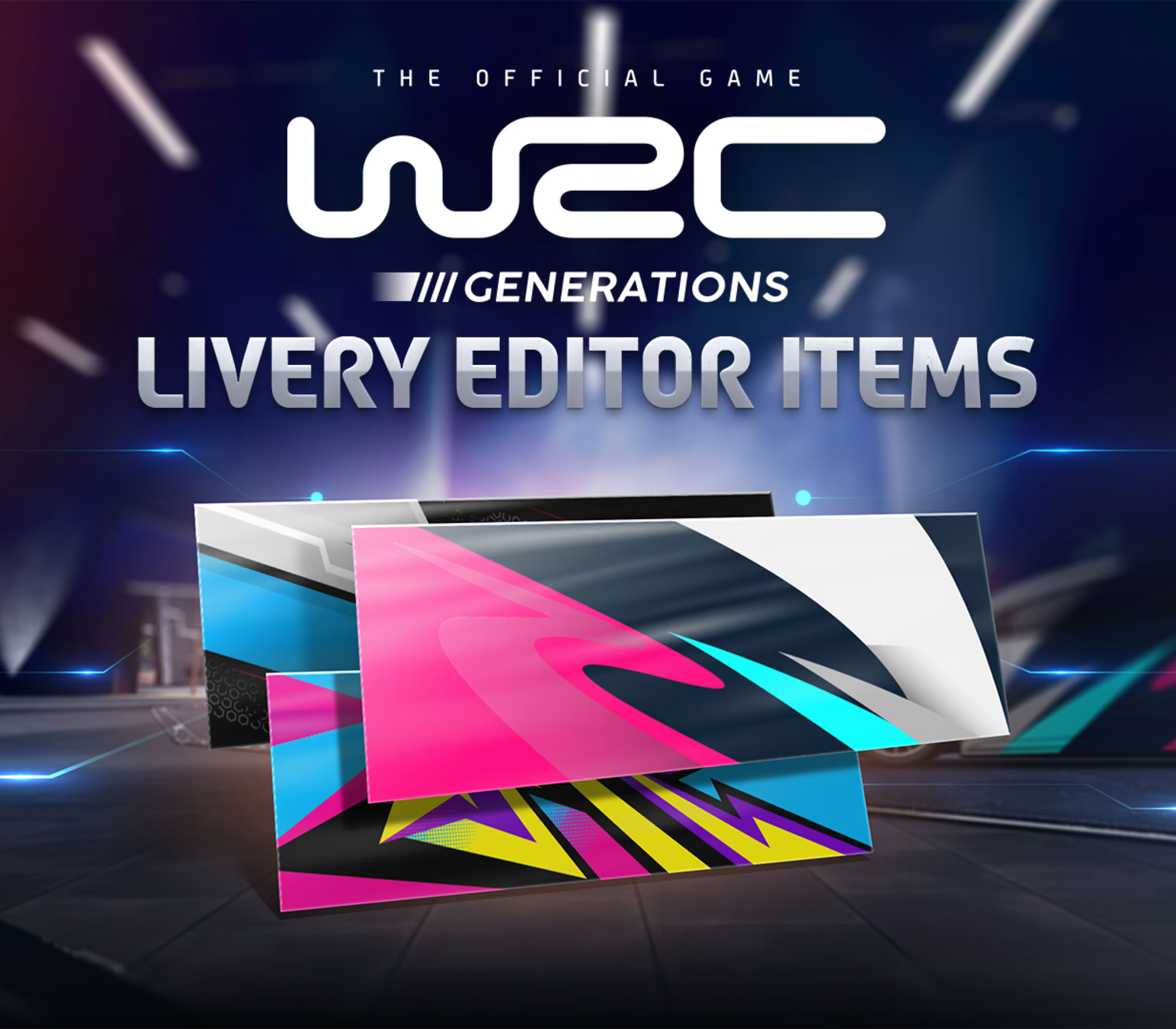 WRC Generations - Livery editor extra items DLC cover art