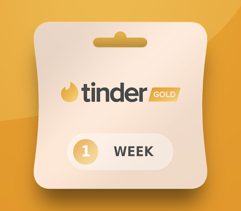 Tinder Gold - 1 Week Subscription Key PL cover art