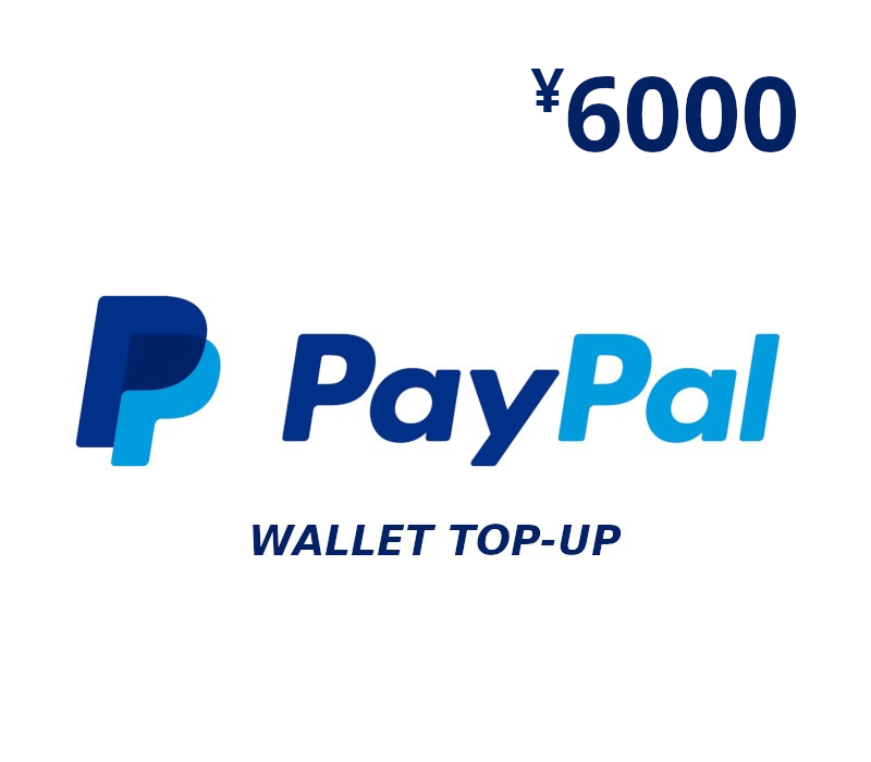 PayPal Wallet JPY 6000 Top Up cover art