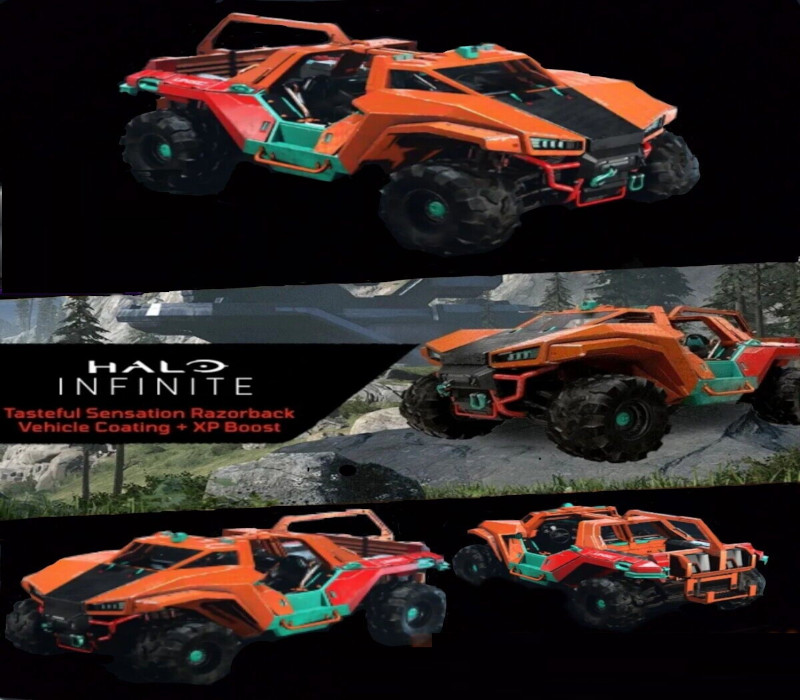 Halo Infinite - Tasteful Sensation Razorback + 2XP Boost DLC cover art