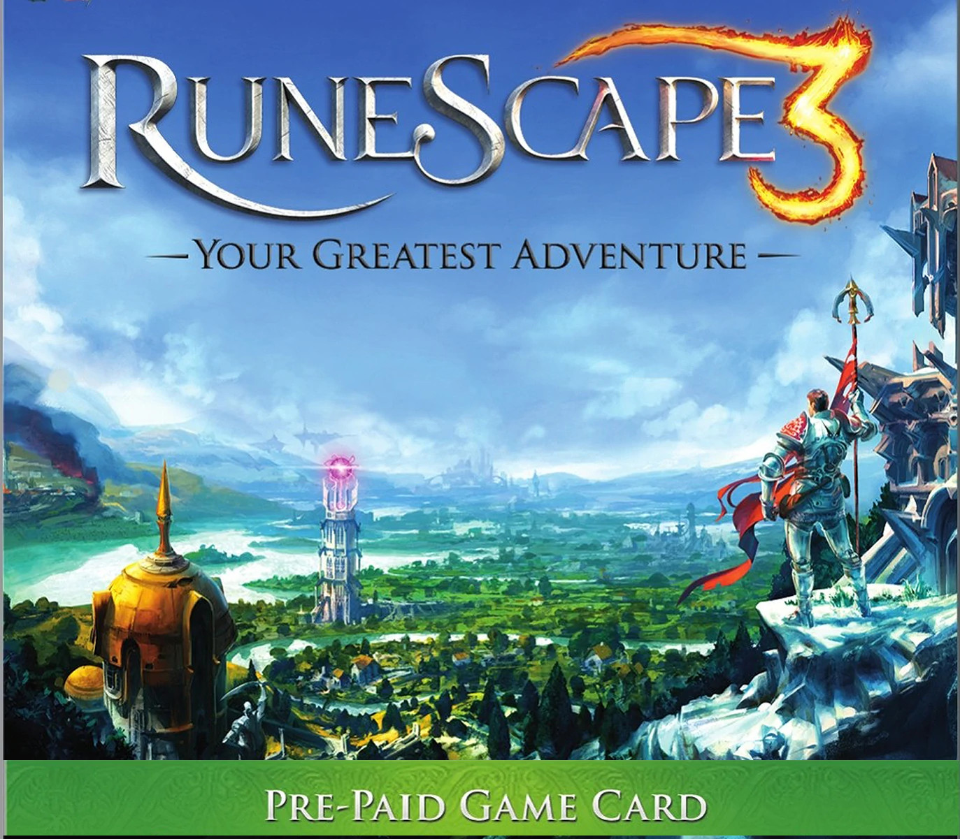 Runescape $10 Prepaid Game Card cover art